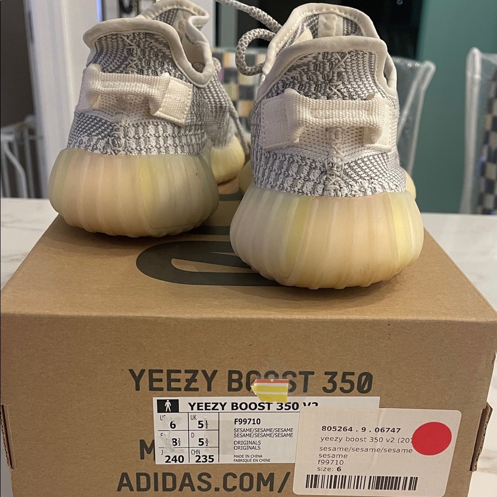 Yeezy Boost 350 V2 Cream Gray Sneakers